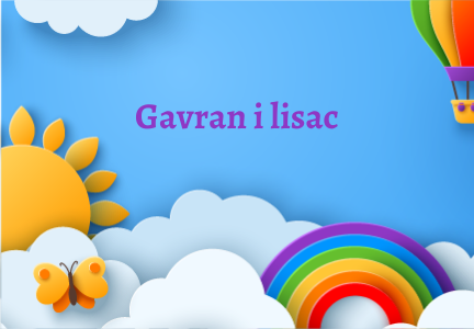 Gavran i lisac